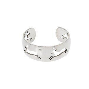 HERMES Deer motif bangle bracelet 800000133641000